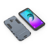 Shockproof PC + TPU Case for Galaxy J6+, with Holder